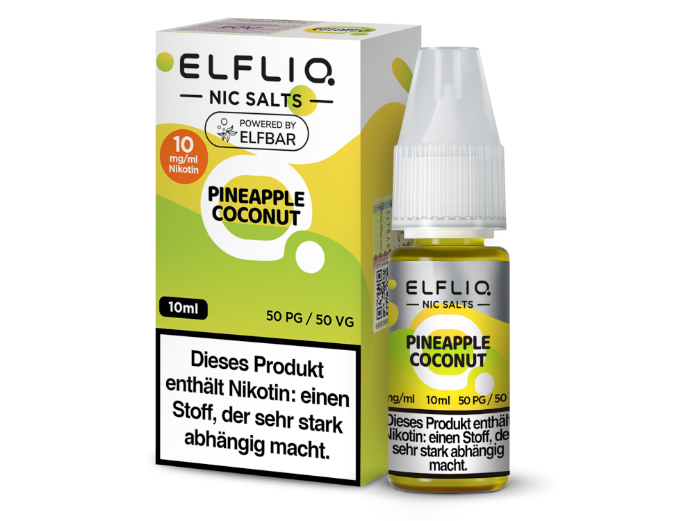 ELFLIQ Nikotinsalz Liquid Pineapple Coconut