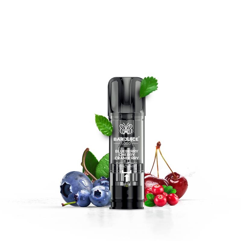Bar Juice Preffiled Pod Blueberry Cherry Cranberry 20mg