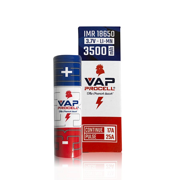 Akku IMR 18650 Leistung 3500mAh Vap Procell