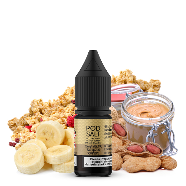 Pod Salt Fusion Peanut Butter Banana Granola Bar