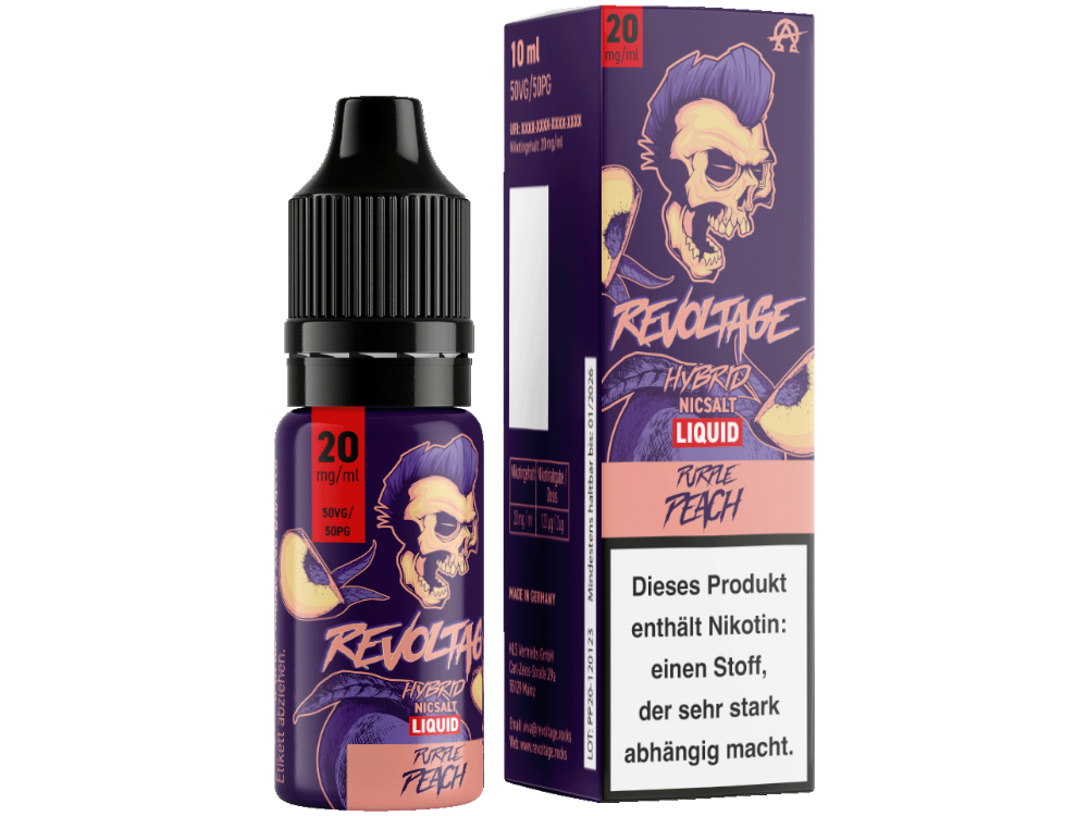 Revoltage Hybrid Nikotinsalz Purple Peach
