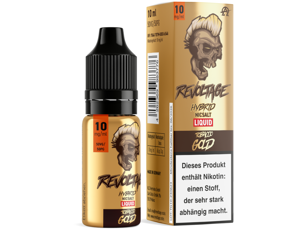Revoltage Hybrid Nikotinsalz Tobacco Gold