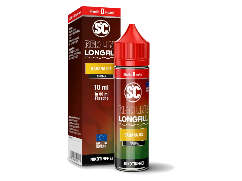  SC Red Line Longfill Banana Ice