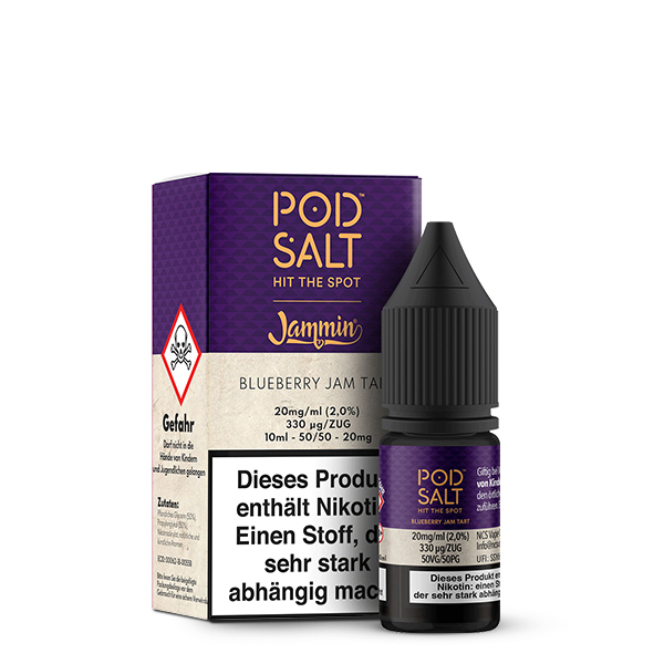 Pod Salt Fusion Blueberry Jam Tart