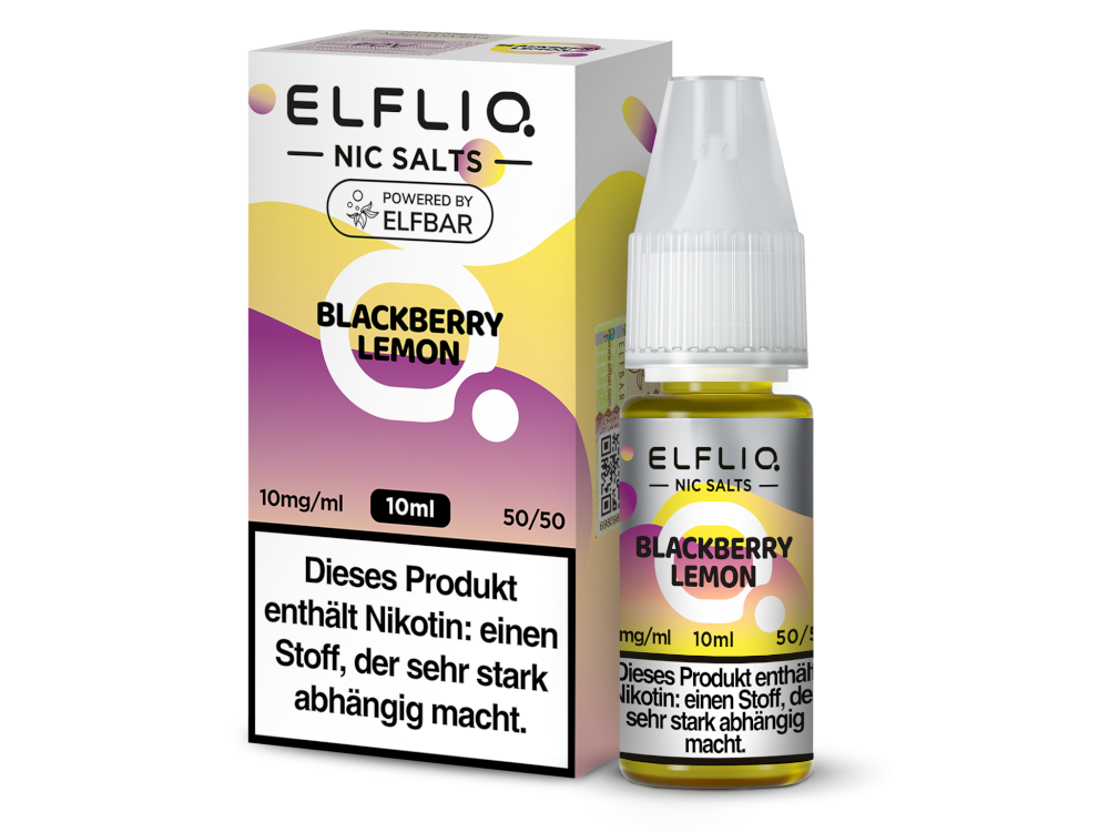 ELFLIQ Nikotinsalz Liquid Blackberry Lemon