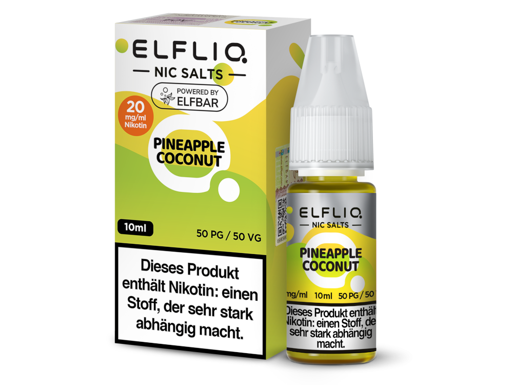 ELFLIQ Nikotinsalz Liquid Pineapple Coconut