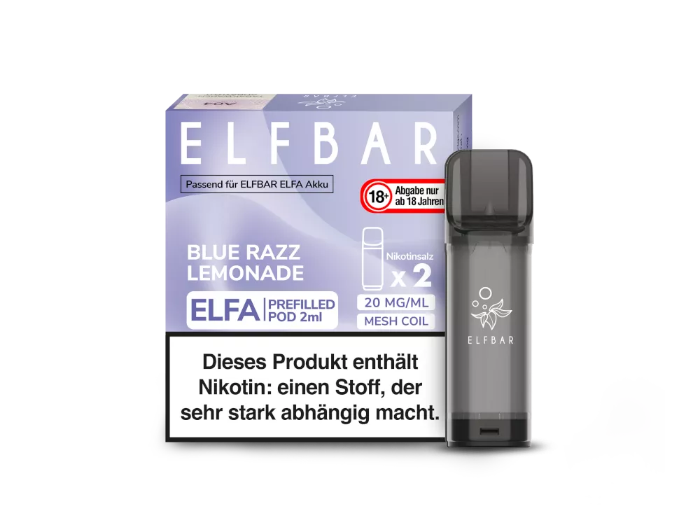 Elfbar Elfa befüllte Pods 20mg 
