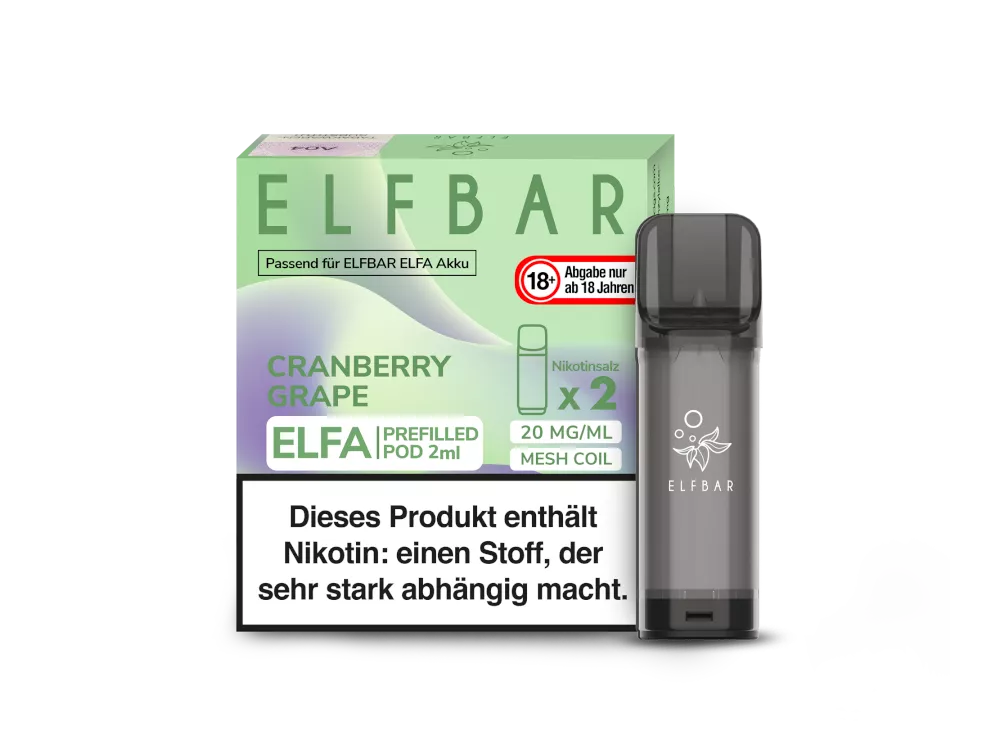 Elfbar Elfa befüllte Pods 20mg 
