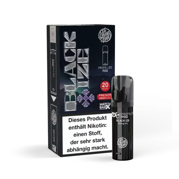 187 Einweg Pod - Black Ize 20mg