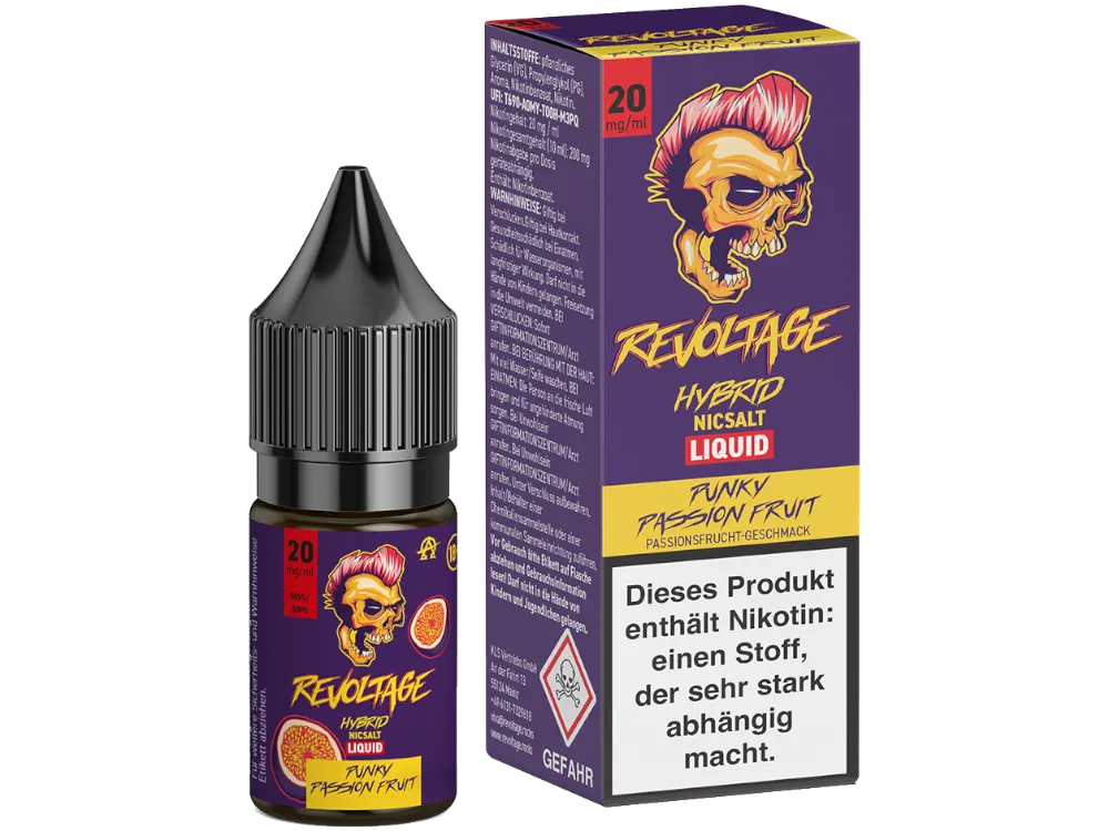 Revoltage - Nikotinsalz Punky Passionfruit