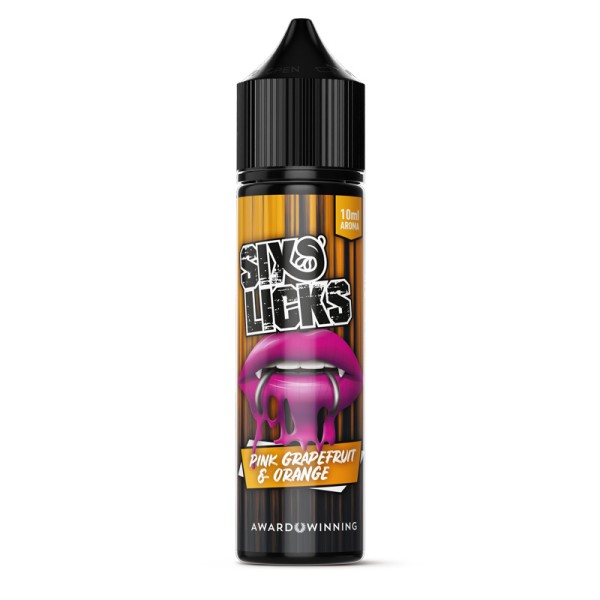 Six Licks Pink Grapefruit & Orange