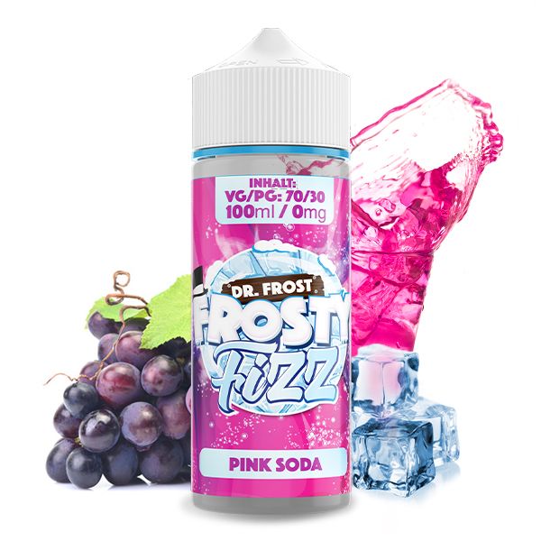 Dr. Frost Frosty Fizz Pink Soda ICE