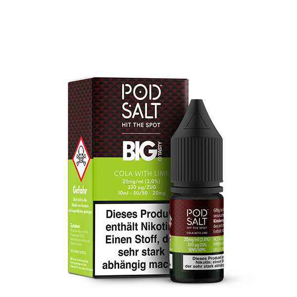 Pod Salt Fusion Cola with Lime