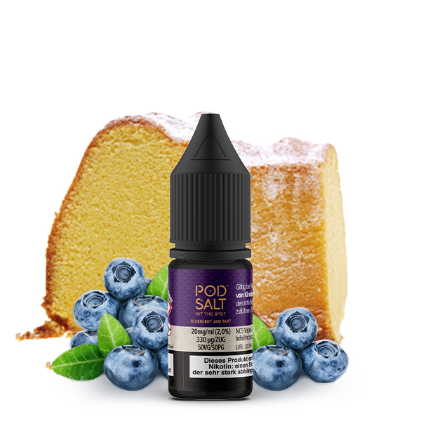 Pod Salt Fusion Blueberry Jam Tart