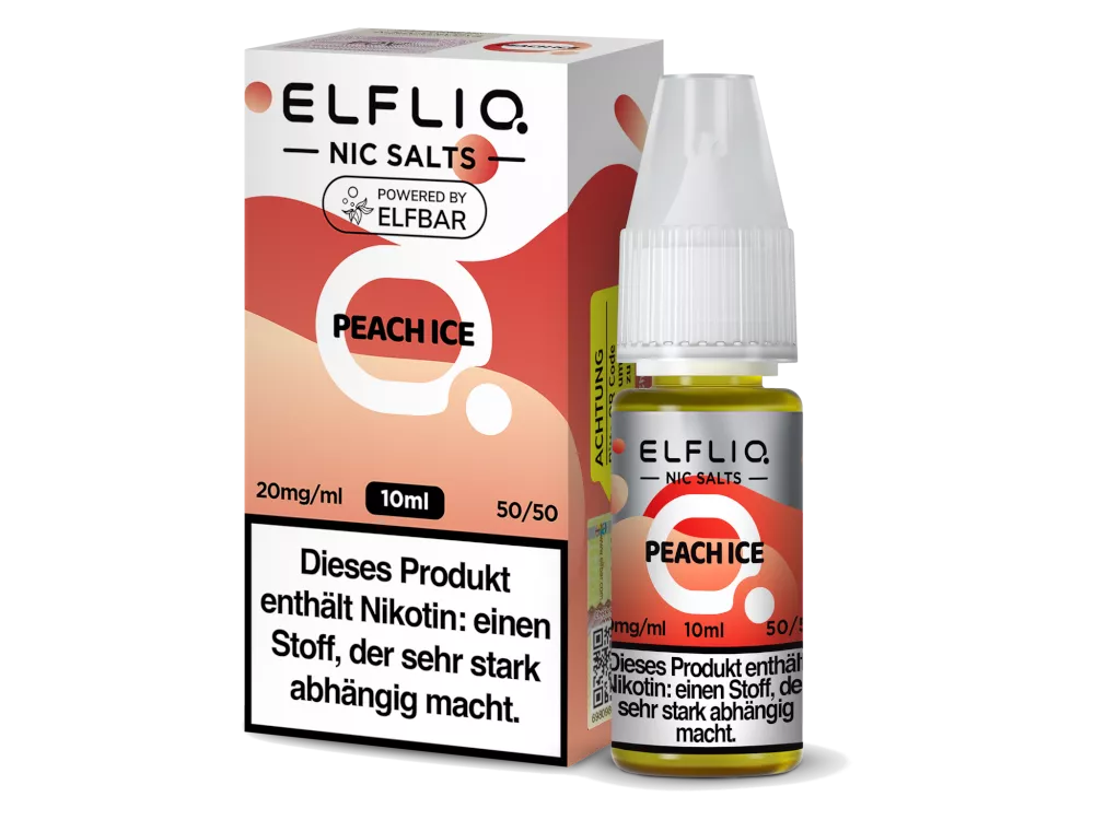 Elfbar Elfliq Peach Ice