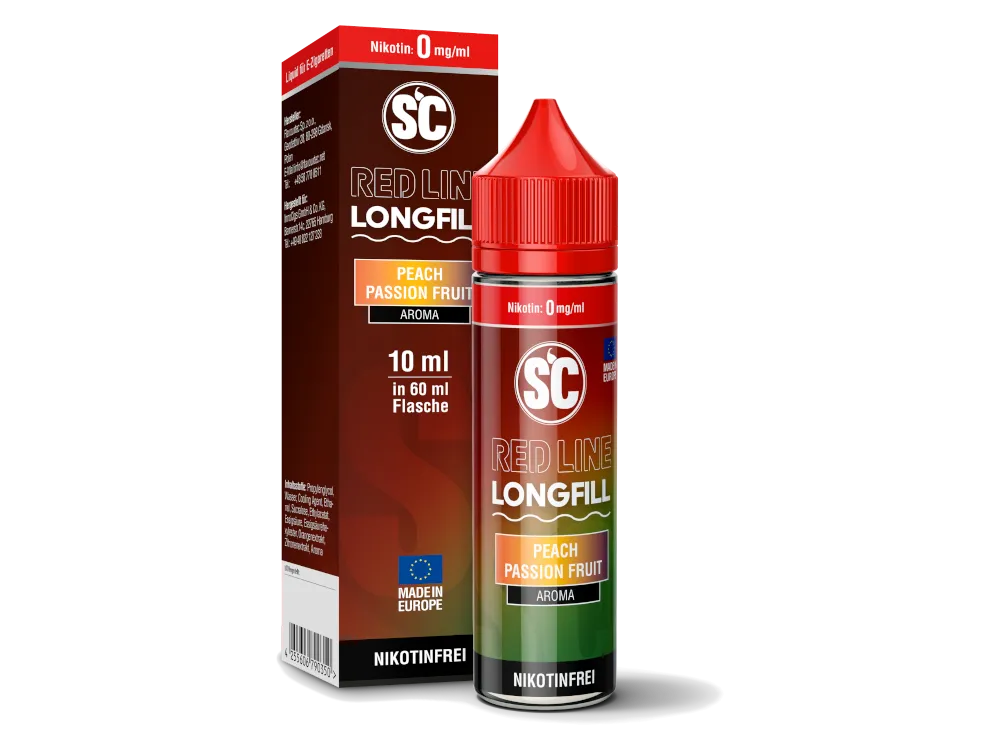  SC Red Line Longfill Peach Passionfruit
