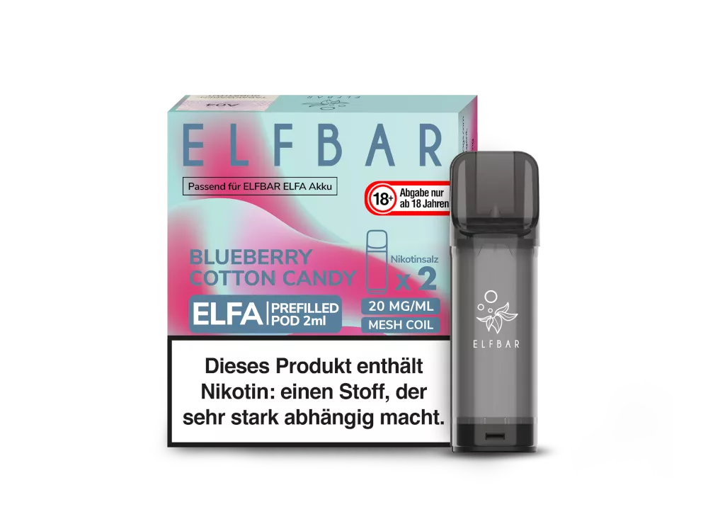 Elfbar Elfa befüllte Pods 20mg 