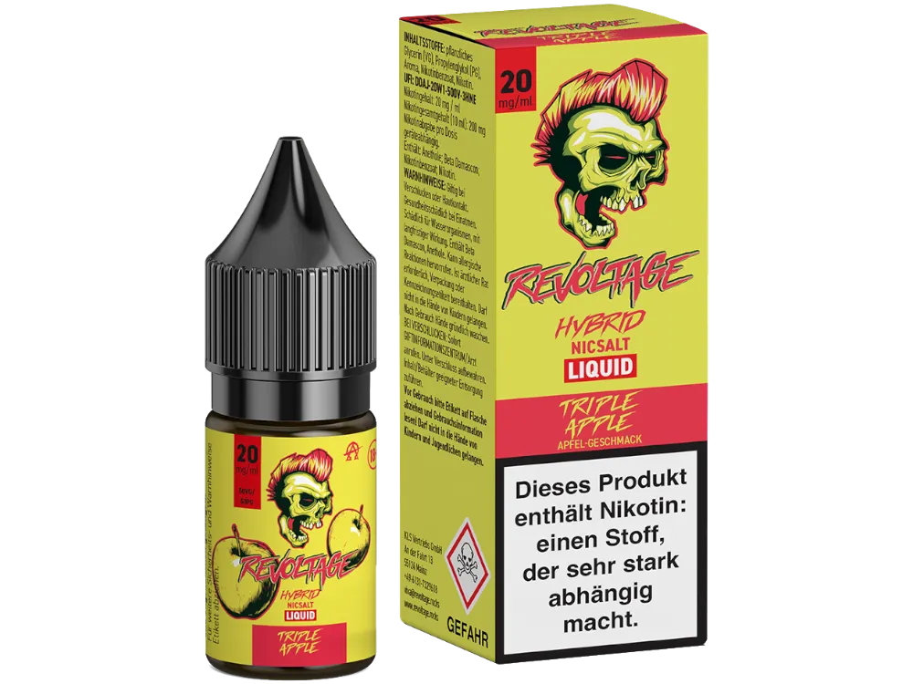 Revoltage - Nikotinsalz Tripple Apple