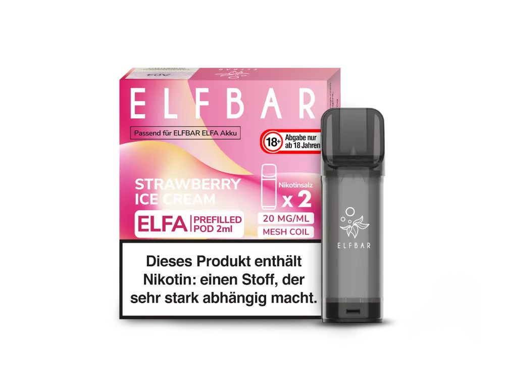 Elfbar Elfa befüllte Pods 20mg 