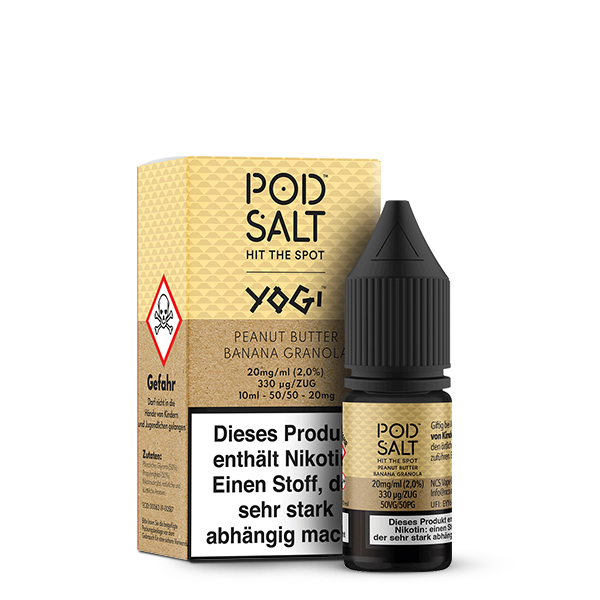 Pod Salt Fusion Peanut Butter Banana Granola Bar