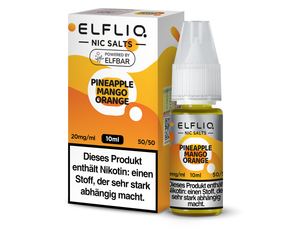 ELFLIQ Nikotinsalz Liquid Pineapple Mango Orange
