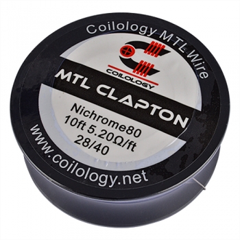 Coilology Draht MTL Clapton Ni80 28/40