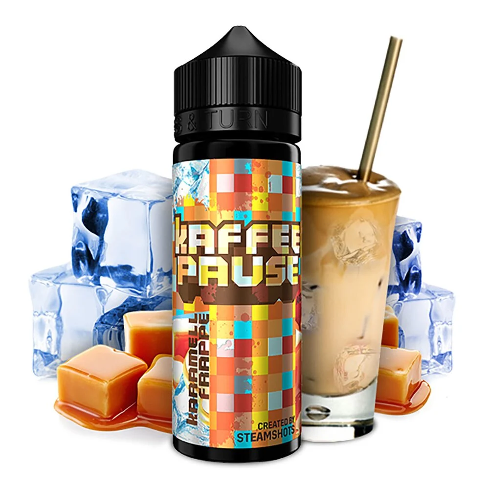 Steamshot Kaffeepause Karamall Frappe Ice