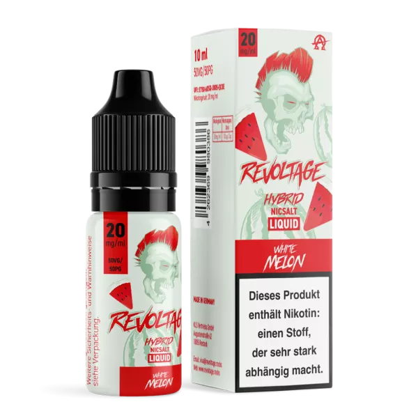 Revoltage - Nikotinsalzliquid White Melon