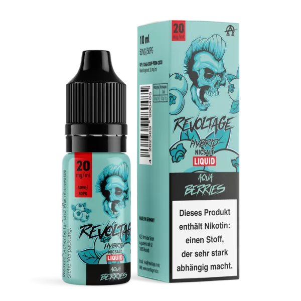 Revoltage - Nikotinsalzliquid Aqua Berries